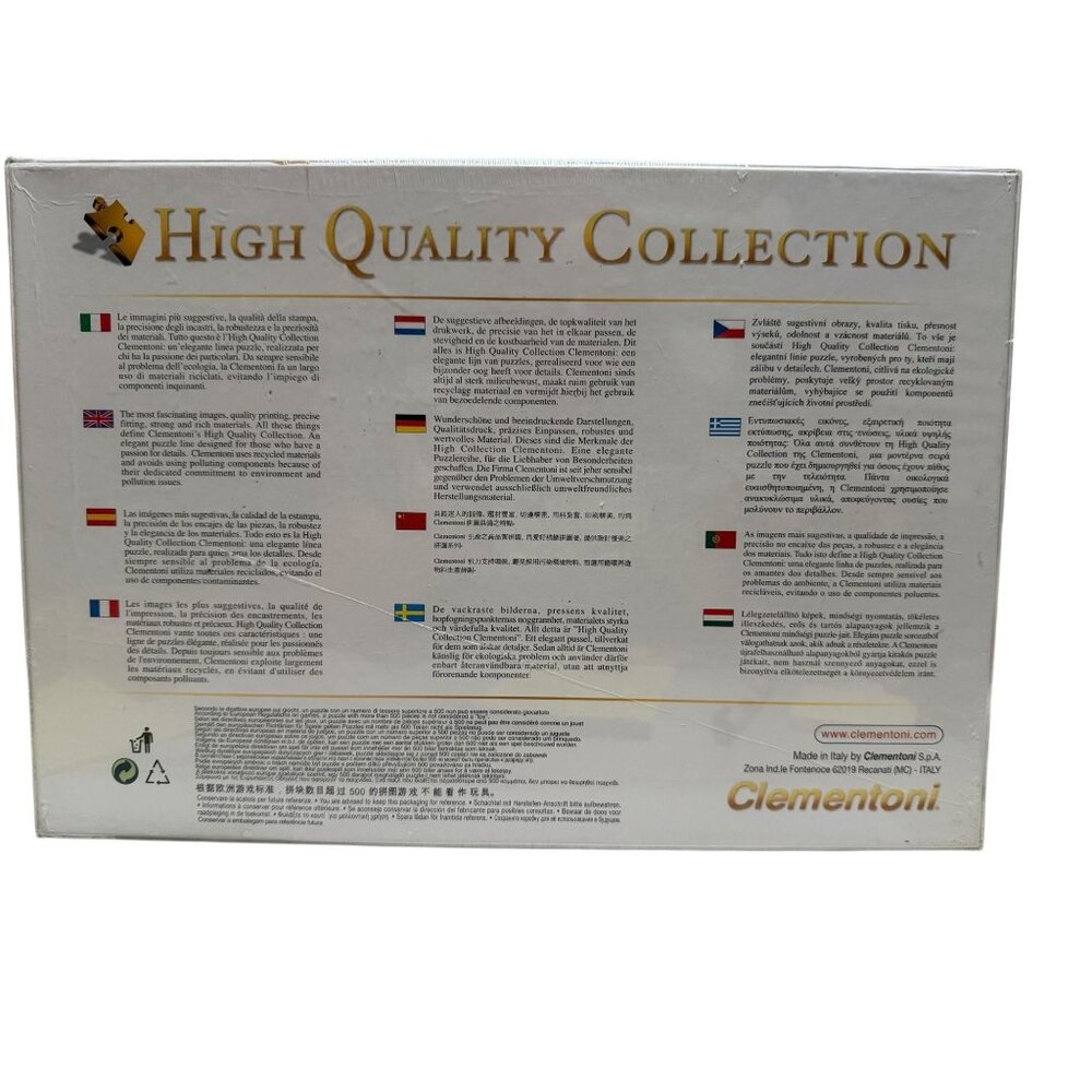Clementoni High Quality Collection 2000 Piece Travel Jigsaw Puzzle Italy Sealed - Picture 2 of 3
